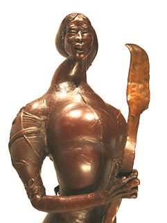 Cane and Fire detail, Preston Jackson